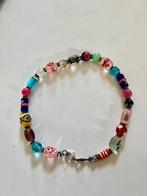 Kralenketting, Sieraden, Tassen en Uiterlijk, Kettingen, Ophalen of Verzenden, Zo goed als nieuw, Zwart, Kunststof