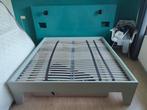 Bedframe 180x200, Ophalen, Gebruikt, Blauw, Tweepersoons