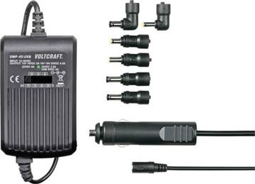 VAN 30 VOOR 12.50 -- VOLTCRAFT LAPTOP OPLADER SMT-45 USB.. beschikbaar voor biedingen