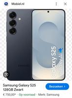 Samsung Galaxy S25 5G  128GB Black.   (Nieuw id Doos), Overige modellen, Zwart, Nieuw, Ophalen of Verzenden