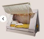 Kinderbed 'tent' roze met lade + matrassen, zeer goede staat, Ophalen, 90 cm, Eenpersoons, Wit
