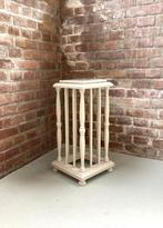 Vintage laag plantentafeltje met marmeren blad, Ophalen, Gebruikt