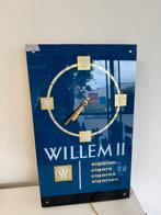 Vintage Willem II Sigaren Reclame Klok, Antiek en Kunst, Antiek | Klokken, Ophalen