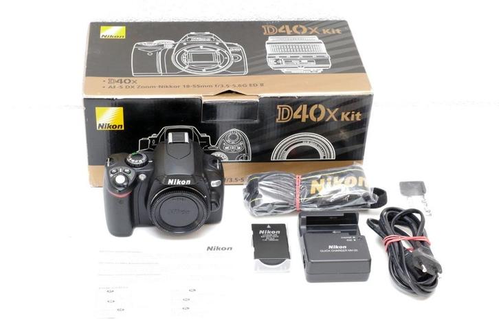 Nikon D40x body F-mount 10.2MP APS-C CCD sensor DSLR, Audio, Tv en Foto, Fotocamera's Digitaal, Zo goed als nieuw, Spiegelreflex