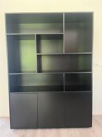 Buffetkast zwart, Huis en Inrichting, Ophalen, Zo goed als nieuw, Minder dan 150 cm, 150 tot 200 cm