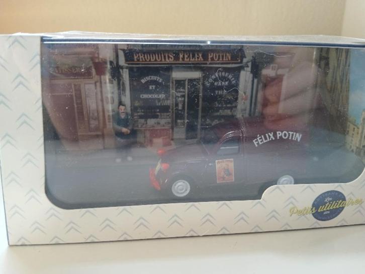 Modelauto La Fourgonnette Citroën 2CV Épicier Félix Potin, Hobby en Vrije tijd, Modelauto's | 1:43, Nieuw, Auto, Overige merken