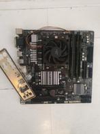 Gigabite am3+ moederbord cpu koeler en ram, Computers en Software, Moederborden, Ophalen of Verzenden, Zo goed als nieuw, DDR3