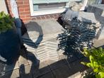 Terras tegels 60x60, Tuin en Terras, Tegels en Klinkers, Ophalen, Zo goed als nieuw, 10 m² of meer, Beton