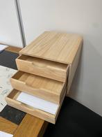 Rubberwood A4 Ladenkast - Zo Goed Als Nieuw!, Minder dan 50 cm, Ophalen of Verzenden, Zo goed als nieuw, 3 of 4 laden