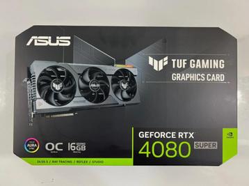 Asus TUF Geforce RTX 4080 Super - NIEUW - Garantie beschikbaar voor biedingen