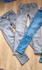 Stoere grijze slimfit jeans maat 170, Kinderen en Baby's, Kinderkleding | Maat 170, Ophalen of Verzenden, Jongen, Broek