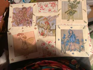 flower fairies - Gedeeltelijke Servetten beschikbaar voor biedingen