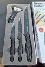 4 delige messenset, Ophalen of Verzenden, Nieuw, Rvs of Chroom