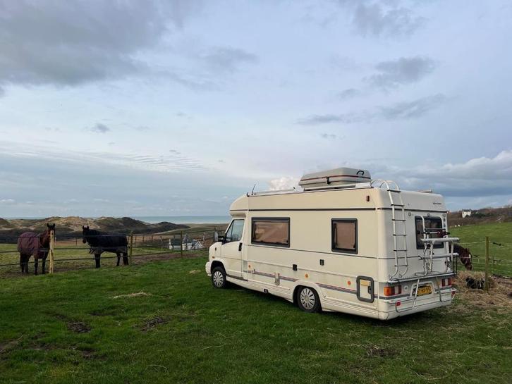 Camper Bürstner Peugeot T500, Caravans en Kamperen, Campers, Particulier, tot en met 3, Half-integraal, Bürstner, Diesel, Handgeschakeld