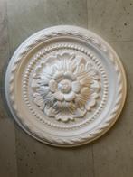 Ronde rozet ornament doorsnee 30cm kunststof/piepschuim nieu, Ophalen of Verzenden, Zo goed als nieuw