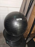 Fitnessbal - MKBM - Zwart, Ophalen, Zo goed als nieuw, Buik, Fitnessbal