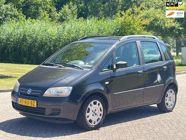 Fiat Idea 1.4-16V Emotion/AIRCO/ELECRAMEN VOOR, Auto's, Fiat, Bedrijf, Te koop, Idea, Airconditioning, Boordcomputer, Centrale vergrendeling