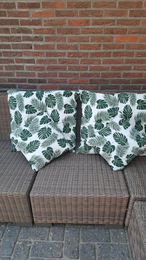 4 nieuwe kussens voor lounge set., Tuin en Terras, Tuinmeubel-accessoires, Nieuw, Ophalen of Verzenden