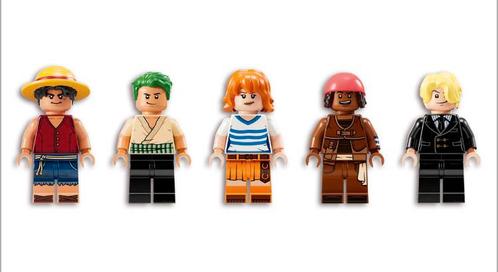 5 minifiguren uit lego One Piece Going Merry set (75639), Kinderen en Baby's, Speelgoed | Duplo en Lego, Zo goed als nieuw, Ophalen