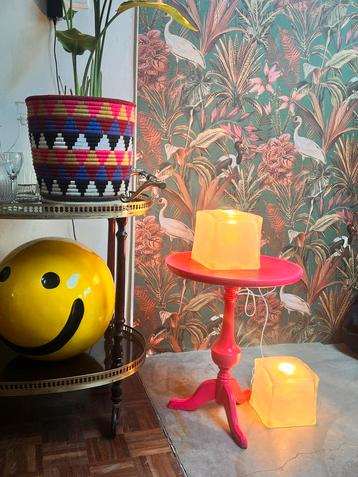 Vintage IKEA Cube Lamp - Set van 2! beschikbaar voor biedingen
