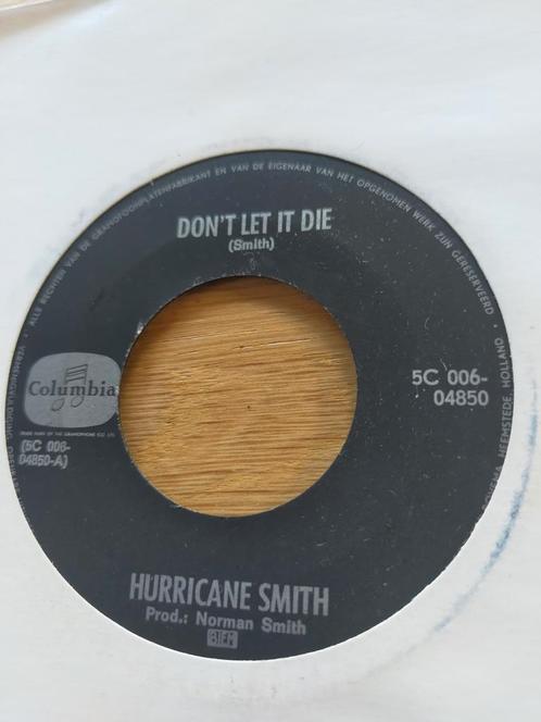 Hurricane Smith , don't let it die, Cd's en Dvd's, Vinyl Singles, Zo goed als nieuw, Pop, Ophalen of Verzenden