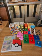 Pokémon kaarten en meer!, Ophalen of Verzenden, Gebruikt, Meerdere kaarten, Foil