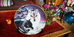 Franklin mint limited edition bord wolven 15,-, Antiek en Kunst, Ophalen of Verzenden