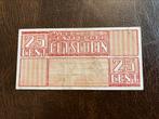 Westerbork 25 cent 1944, Postzegels en Munten, Los biljet, Ophalen of Verzenden
