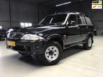 SsangYong Musso 2.9 TDL hoog I 1e Eigen I Automaat I Compl O, Auto's, Bestelauto's, Stof, Gebruikt, 2800 kg, Zwart