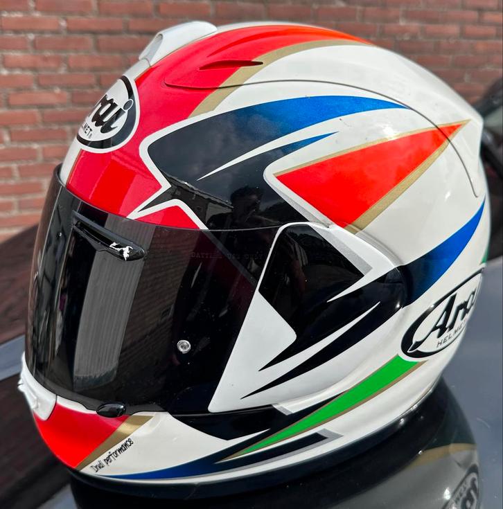 Arai RX-7XX Motorhelm - Maat M - mooie  Kleur, Motoren, Kleding | Motorhelmen, Heren, Integraalhelm, M, Arai, Tweedehands, Ophalen of Verzenden