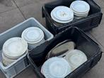 Servies set bruiloft / tuinfeest, Ophalen, Overige materialen, Gebruikt, Bord(en)