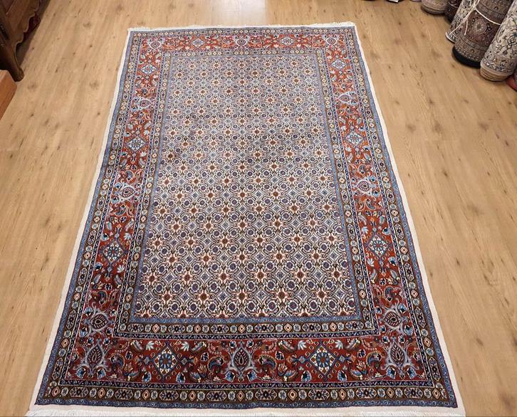 Handgeknoopt perzisch tapijt moud met zijde 250x150, Huis en Inrichting, Stoffering | Tapijten en Kleden, Nieuw, 100 tot 150 cm