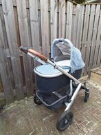 UPPAbaby Vista + Rumble Seat, Gebruikt, Verstelbare duwstang, Ophalen, Kinderwagen