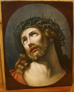 Porcelain Guido Reni Ecce Homo Altenburger Schilderij 19e, Antiek en Kunst, Ophalen