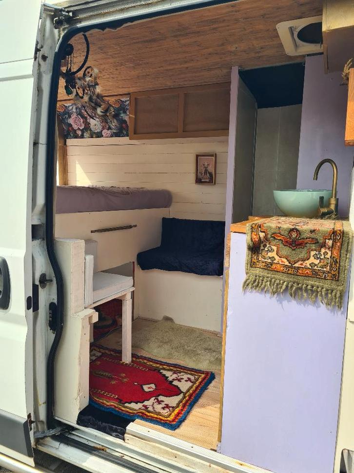 Fiat Ducato Stealth camper L2H2 2008, Caravans en Kamperen, Campers, Particulier, tot en met 2, Buscamper of Camperbus, Fiat, Fiat