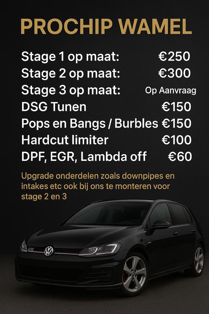 Chiptuning stage1/2/3 voor VAG en daarbuiten!, Auto diversen, Tuning en Styling, Ophalen