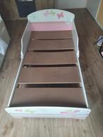 Meisjes peuterbed (incl matras en dekbed), Kinderen en Baby's, Kinderkamer | Bedden, Ophalen, Gebruikt, 70 tot 85 cm, 140 tot 160 cm