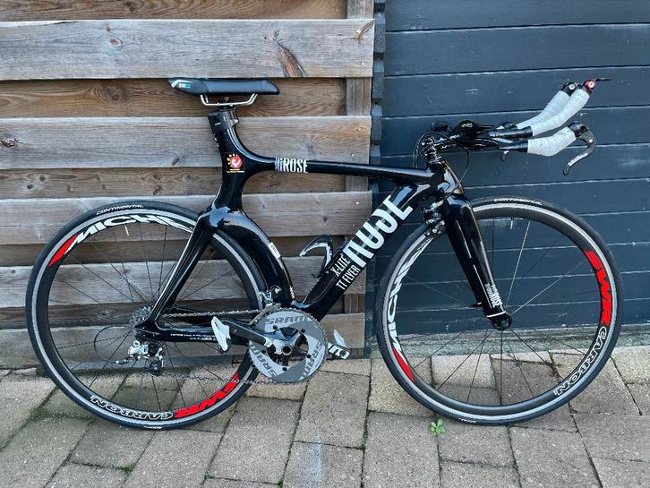 Rose TT Flyer tijdritfiets, by Ridley, Fietsen en Brommers, Fietsen | Racefietsen, Gebruikt, Overige merken, 15 tot 20 versnellingen