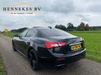 Maserati Ghibli 3.0 V6 D btw/bpm carbon/ leder/ xenon/ led, Auto's, Maserati, Euro 5, Achterwielaandrijving, Gebruikt, Zwart