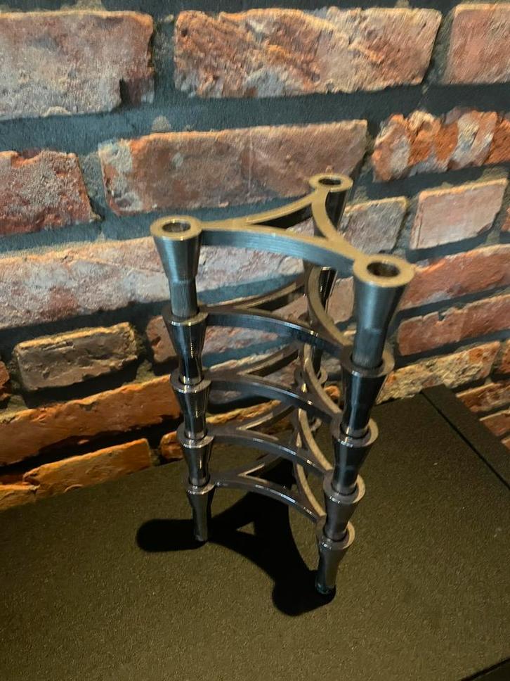 5 vintage Stoff Nagel BMF kandelaars jaren 60, Antiek en Kunst, Antiek | Kandelaars, Overige materialen, Ophalen of Verzenden