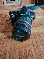 Nikon D60 met 18-200 Tamron lens, Ophalen of Verzenden, Gebruikt, Telelens