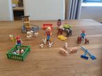 Playmobil kinderboerderij met veel dieren, Ophalen of Verzenden, Zo goed als nieuw