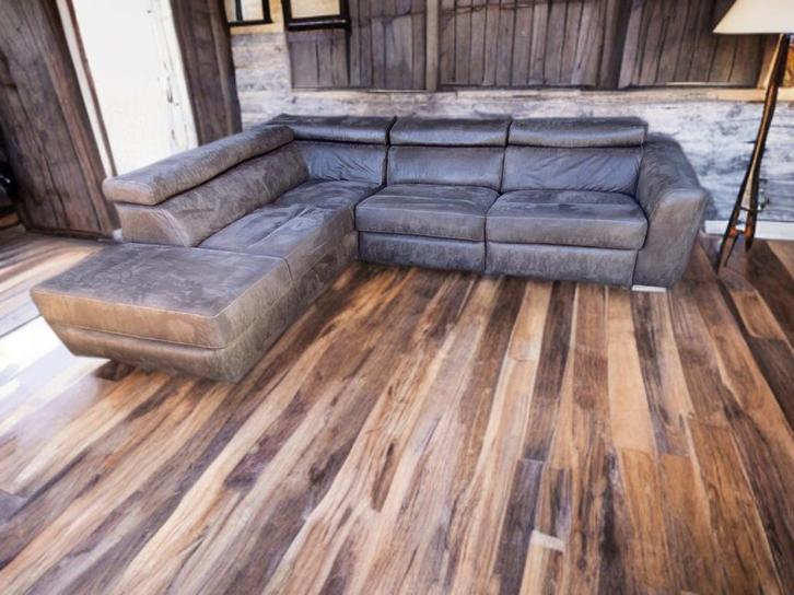 !!ACTIE!! XOON HOEKBANK MET ELECTRISCHE MODULE, Huis en Inrichting, Banken | Bankstellen, Zo goed als nieuw, Hoekbank, Vierpersoons of meer