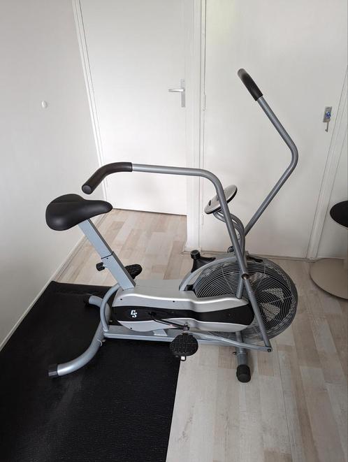 Te koop: Crosstrainer / Airbike in goede staat, Sport en Fitness, Fitnessapparatuur, Zo goed als nieuw, Crosstrainer, Armen, Metaal