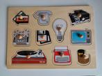 Retro puzzel voor kleintjes (1-2 jaar), Kinderen en Baby's, Ophalen of Verzenden, Nieuw, Puzzelen