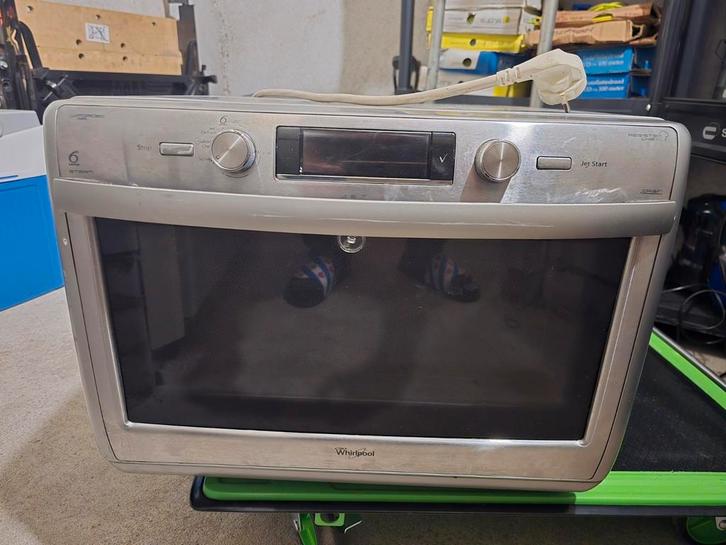 Whirlpool Combimagnetron - Zo goed als nieuw!, Witgoed en Apparatuur, Magnetrons, Zo goed als nieuw, Inbouw, Combimagnetron, 45 tot 60 cm