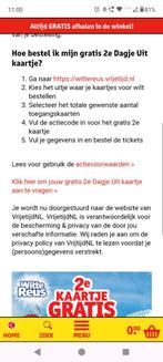 Pretpark 1+1 gratis kruidvat, Tickets en Kaartjes, Kortingskaart, Drie personen of meer