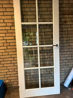 Kamerdeur met glas, Gebruikt, 80 tot 100 cm, Binnendeur, Ophalen of Verzenden