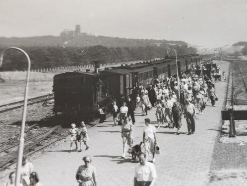 898 Bergen aan Zee Trein, Verzamelen, Foto's en Prenten, Ophalen of Verzenden