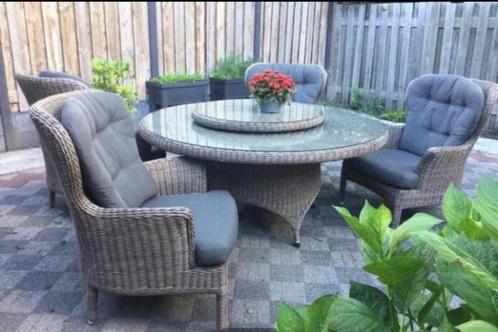 4 seasons tuinset, Tuin en Terras, Tuinstoelen, Zo goed als nieuw, Wicker, Ophalen of Verzenden
